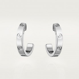 [CARTIER-까르띠에] LOVE 후프 이어링 스몰