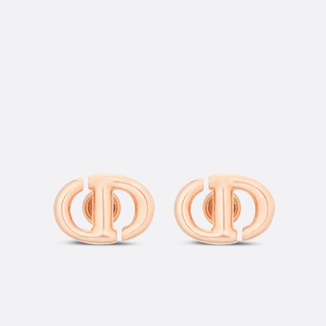 [DIOR-디올] CD 네이비 스터드 귀걸이