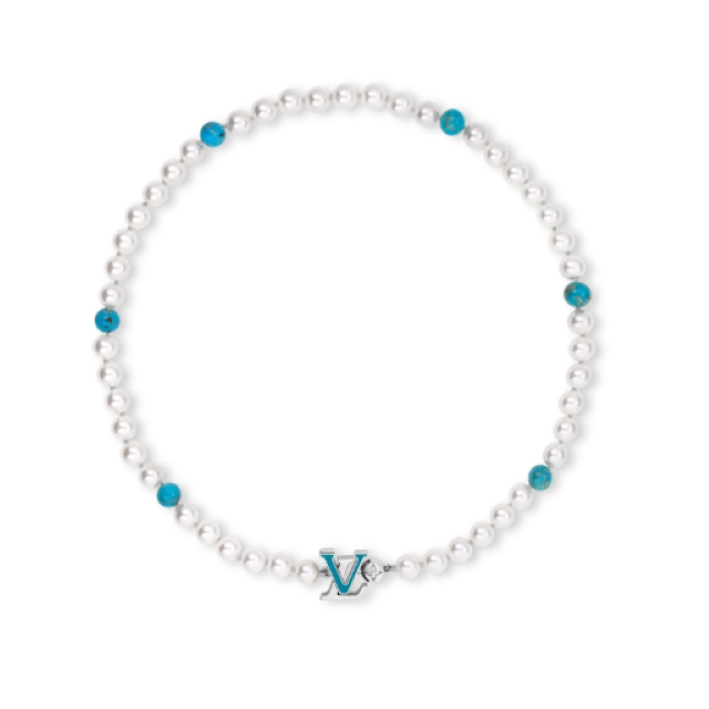 [LOUIS VUITTON-루이비통] 콰이즈 로데오 (Turquoise Rodeo) 목걸이