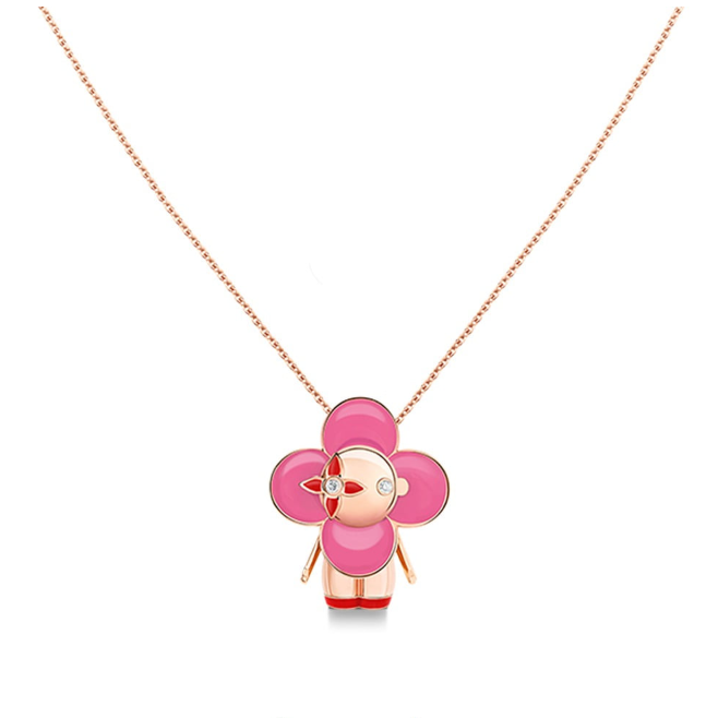 [LOUIS VUITTON-루이비통] LV CRAFTY VIVIENNE 목걸이