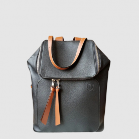 [LOEWE-로에베]  밀리터리 백팩 - 소프트 그레인 카프스킨