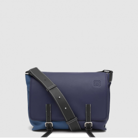 [LOEWE-로에베]  퍼즐 밀리터리 메신저 백 - 소프트 그레인 카프스킨