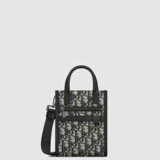 [DIOR-디올]  사파리 노스사우스 미니 토트백