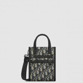 [DIOR-디올]  사파리 노스사우스 미니 토트백