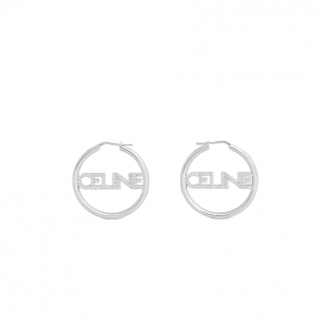 [CELINE-셀린느] 모노크롬 스트라스 귀걸이