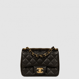 [CHANEL-샤넬] 클래식 캐비어 쁘띠삭