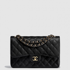 [CHANEL-샤넬] 클래식 캐비어 라지