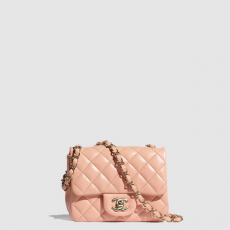 [CHANEL-샤넬] 클래식 램스킨 쁘띠삭