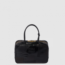 [MIUMIU-미우미우]보가죽 패치워크 탑핸들 라지