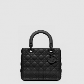 [DIOR-디올] 레이디백 램스킨 미디움