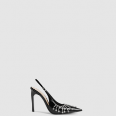 [GUCCI-구찌] 크리스털 체인 펌프스 805306