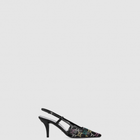 [GUCCI-구찌] 크리스털 장식 메시 펌프스 751770