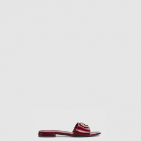 [GUCCI-구찌] 페이턴트 샌들 820860