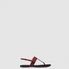 [GUCCI-구찌] 인터로킹 웹샌들 782421