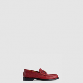 [GUCCI-구찌] 리자드 가죽 로퍼 707698