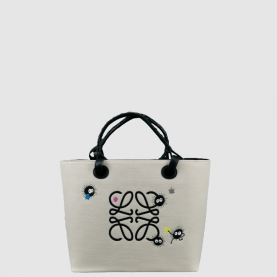 [LOEWE-로에베] 아나그램 토트백 캔버스 스몰