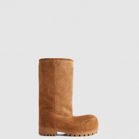 [BALENCIAGA-발렌시아가] 알래스카 퍼 하이 부츠 802205