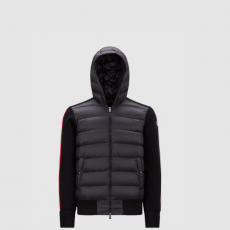 [MONCLER-몽클레어] 울 후디 다운 재킷