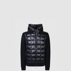 [MONCLER-몽클레어] 울 퀼팅 후디 재킷