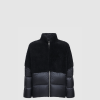 [MONCLER-몽클레어] 코요테 쇼트 다운 재킷