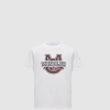 [MONCLER-몽클레어] 바시티 로고 모티프 코튼 티셔츠