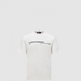 [MONCLER-몽클레어] 로고 코튼 티셔츠