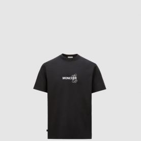 [MONCLER-몽클레어] Moncler x FRGMT 카툰 로고 코튼 티셔츠