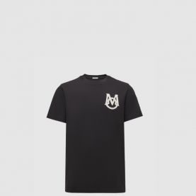 [MONCLER-몽클레어] 모노그램 코튼 티셔츠
