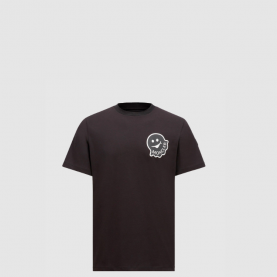 [MONCLER-몽클레어] 카툰 로고 코튼 티셔츠