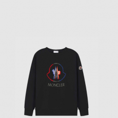 [MONCLER-몽클레어]로고 프린트 면 톱