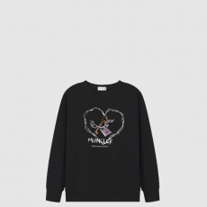 [MONCLER-몽클레어]로고 프린트 면 톱