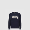 [MONCLER-몽클레어]자수 로고 스웨트셔츠