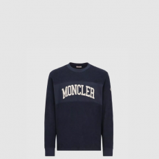 [MONCLER-몽클레어]자수 로고 스웨트셔츠