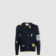[THOM BROWNE-톰브라운]메리노 버드앤비 가디건