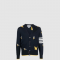 [THOM BROWNE-톰브라운]메리노 버드앤비 가디건
