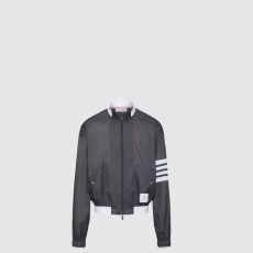 [THOM BROWNE-톰브라운]나일론 4-바 립스탑 윈드브레이커