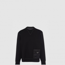 [PRADA-프라다] 테크니컬 패브릭 스웨트셔츠