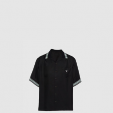 [PRADA-프라다]실크 트윌 셔츠