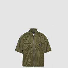 [PRADA-프라다] 리나일론 반소매 셔츠