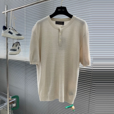 [LORO PIANA-로로피아나]니트 라운드 반팔