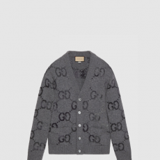 [GUCCI-구찌] GG 인타르시아 울 가디건