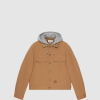 [GUCCI-구찌] 콘트라스트 후드 데님 재킷