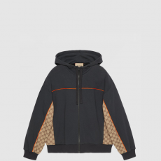 [GUCCI-구찌] 코튼 저지 집업 자켓