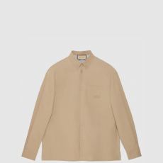 [GUCCI-구찌] 헤비 코튼 포플린 셔츠