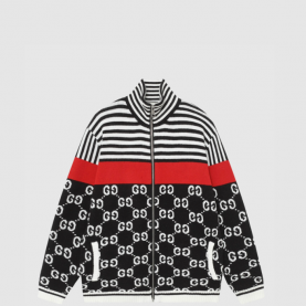 [GUCCI-구찌]GG스트라이프 가디건