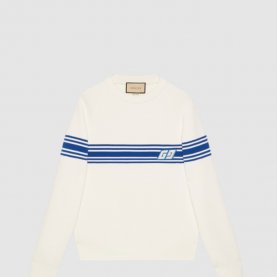 [GUCCI-구찌] 스퀘어 GG 니트 울 스웨터