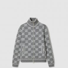 [GUCCI-구찌] GG 부클레 스티치 자카드 가디건