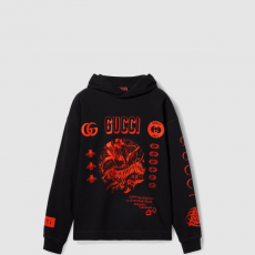 [GUCCI-구찌] 로고 자수 후디