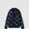 [GUCCI-구찌] GG 인타르시아 울 가디건