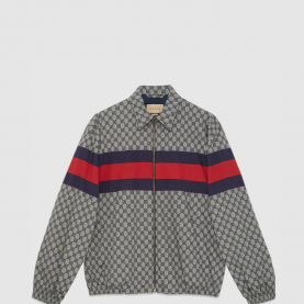 [GUCCI-구찌] GG 프린트 코튼 재킷